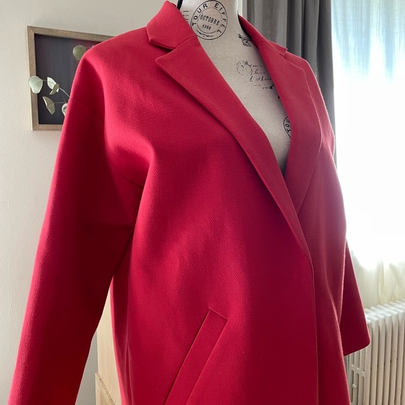 SUNCOO Paris Oversized Envelope Watermelon Coat Coat - Picture 12 of 12